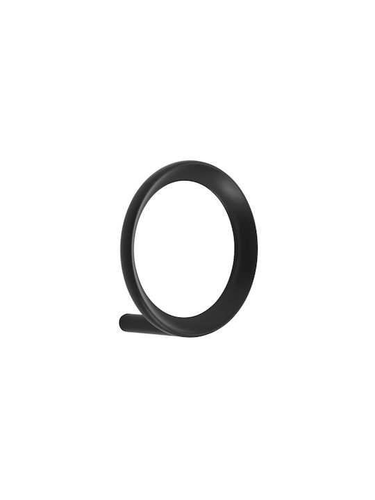 Normann Copenhagen Κρεμάστρα Τοίχου Μεταλλική Μαύρη 7.8x4.5cm