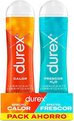 Durex Duplo Hot And Cold Lubrifiant 2x 75ml