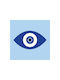 Walls Afiș Blue Eye 20x20cm