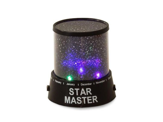 Led Kids Projector Lamp with Star Projection 10.5x10.5x11.5εκ.
