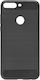 Carbon Back Cover Silicone Black (Huawei Y7 2018/Y7 Prime 2018/Honor 7C)