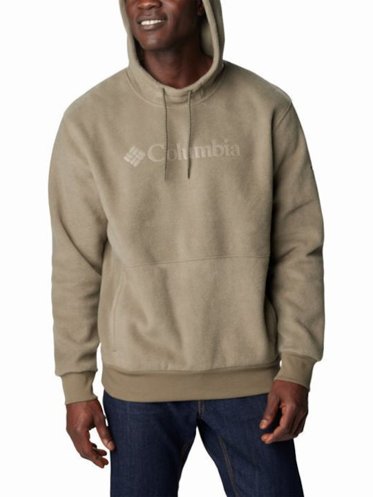 Steens Mountain Sweatshirt with Hood Khaki