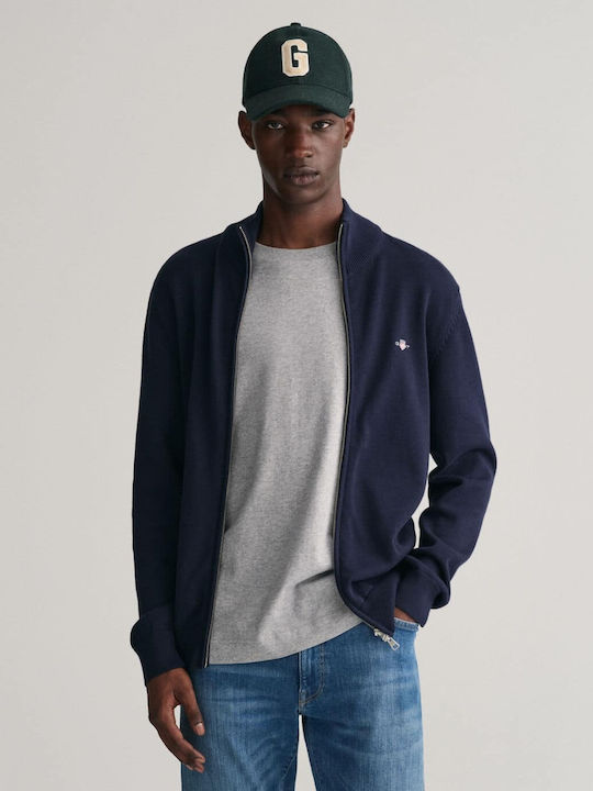 Gant Cardigan pentru Bărbați Albastru