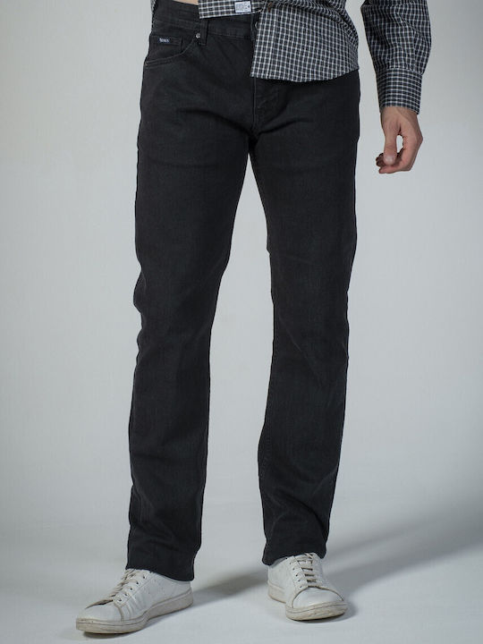 Men's Jeans Pants Elastic Blue