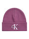 Beanie Unisex Beanie Knitted in Burgundy color