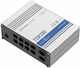 Teltonika TSW200 Unmanaged L2 PoE+ Switch with 10 Gigabit (1Gbps) Ethernet Ports and 2 SFP Ports