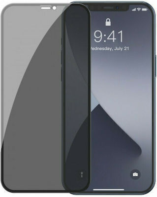 9h 0.3mm Privacy Full Face Tempered Glass Negru (Galaxy A13)