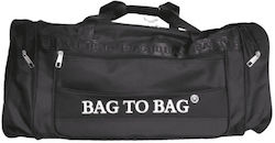 Bag to Bag Σακ Βουαγιάζ με μήκος 70cm σε Μαύρο χρώμα