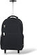 Ormi Sack Voyage Back 30lt Black with Wheels Fabric L50xW19xH34cm