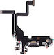 Flex Cable with Charging port in Black colour for iPhone 14 Pro