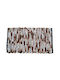 TnS Bath Mat 39-958-0451 White & brown 40x60cm