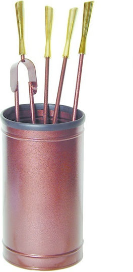 Fireplace Tool Set with Bucket Halkos Marteles