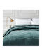 SB Home Κουβερτοπάπλωμα Υπέρδιπλο 220x240εκ. Petrol 550 GSM