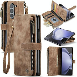 Multifunctional Brieftasche Braun (Galaxy Z Fold5)