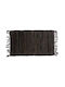Sidi Home Plast Fireplace Rug Rectangular Leather Dark Brown 70x140cm
