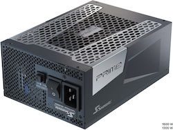 Seasonic Prime TX ATX30 1600W Μαύρο Τροφοδοτικό Υπολογιστή Full Modular 80 Plus Titanium