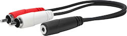 Vivolink PROMJFRCAM0.2 3.5mm female σε RCA 2x male