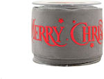 Kappa Decor Christmas Ribbon Gray 900x8cm 1pc