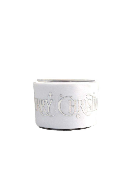 Kappa Decor Christmas Ribbon White 1pc