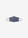 Michael Kors Denim Logo Jacquard Μάσκα Προστασίας Μπλε MF1000930U-402 1τμχ