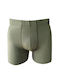Herren Boxershorts Khaki 1Packung