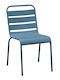 Outdoor Chair Metallic Brio Sandy Blue 48x59x79cm