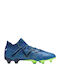 PUMA Future Ultimate Football Shoes with Cleats Persian Blue / White / Pro Green
