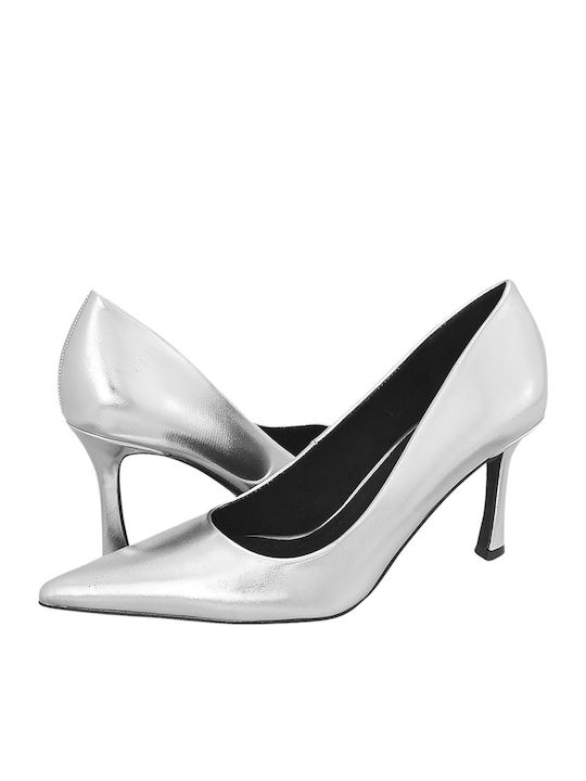 Corina Pumps mit hohem Absatz Silber