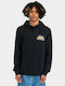 Sweatshirt mit Kapuze Schwarz