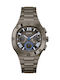 Guess Headline Men's Watch 42mm Battery with Gray Metal Bracelet