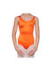 Dance & Football Kids Dance Bodysuit Orange KK1OR-001