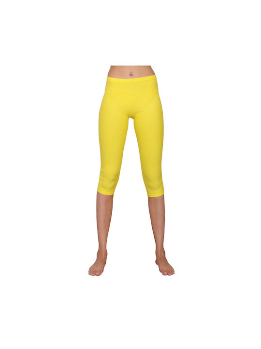 Dance & Football Детско Leggings Танцова Yellow KKPΥ-001