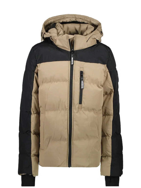 Winter Jacke Wasserdicht Beige