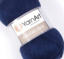 YarnArt Νήμα Πλεξίματος Μάλλινο Μπλε 500m 100gr