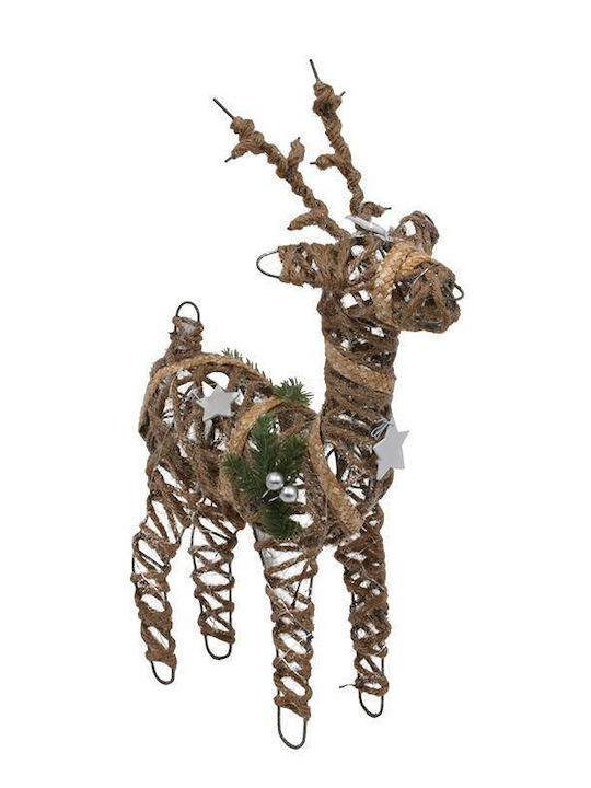Fylliana Illuminated Christmas Figure Deer Bronze Height 25cm