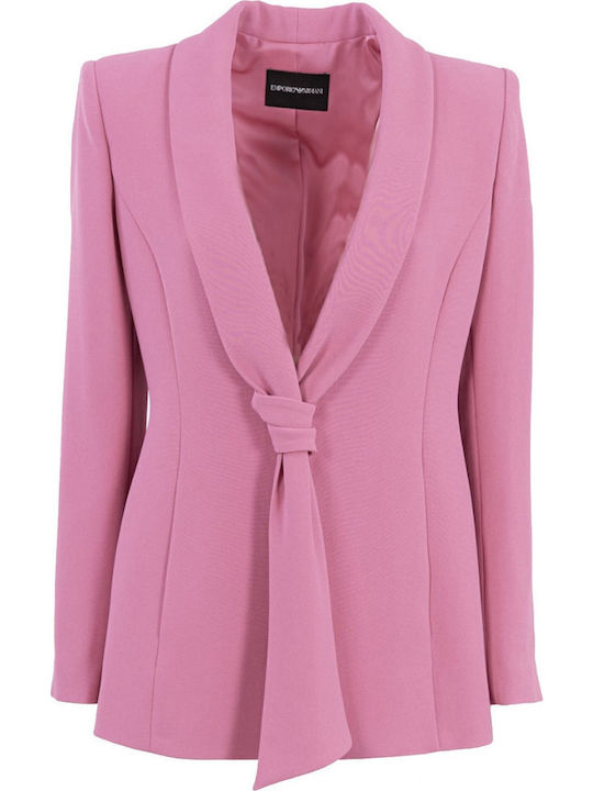 Emporio Armani Blazer pentru femei Sacou Fuchsia