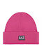 Knitted Beanie Cap Pink