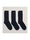 Gant Solid Blue Socks 3-Pack