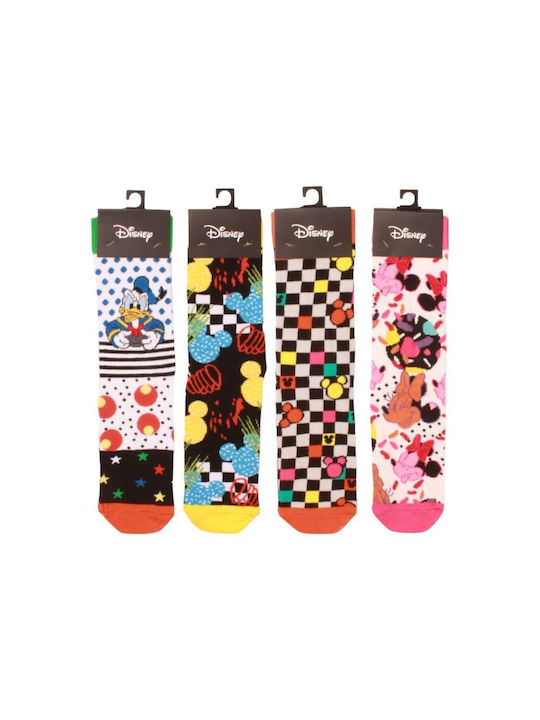 Disney Minnie Mickey Socks Multicolour 4Pack