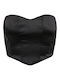 Only Women's Corset Blouse Strapless Black