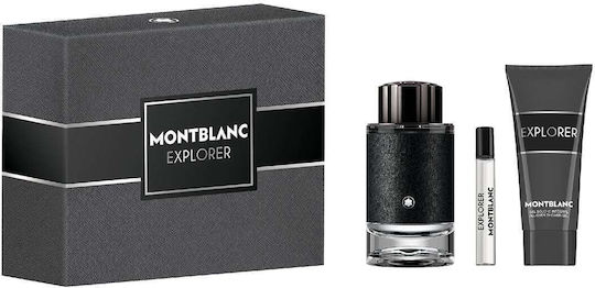 MontBlanc Explorer Herren Set mit Eau de Parfum 3Stück