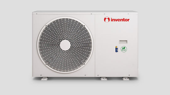 Inventor X-Force Топлопомпа 10.2кВт Едната фаза 65°C Моноблок