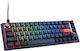Ducky Wired One 3 Cosmic Sf Gaming Mechanical Keyboard 65% with Cherry MX Silent Red switches and RGB lighting (English US)