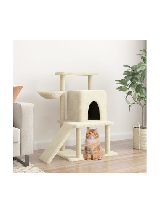 vidaXL Scrumieră Cat Trees Beige