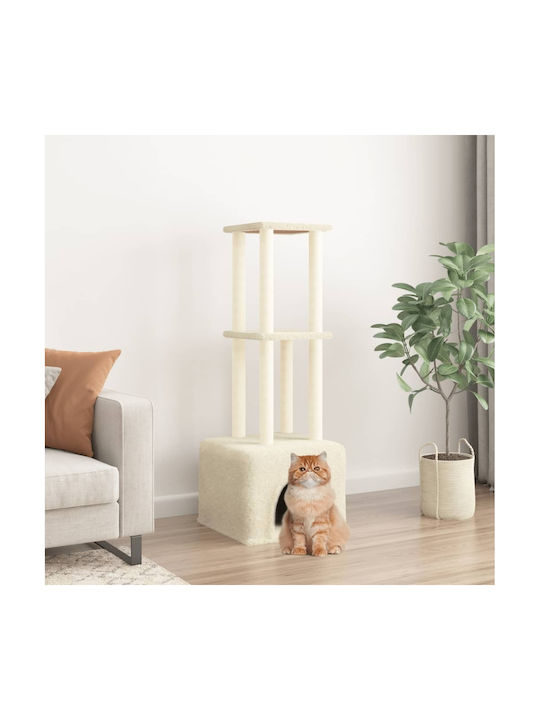 vidaXL Cat Scratching Post Cat Trees Beige