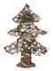 Christmas Decorative Illuminated Tree Adorned Bronze