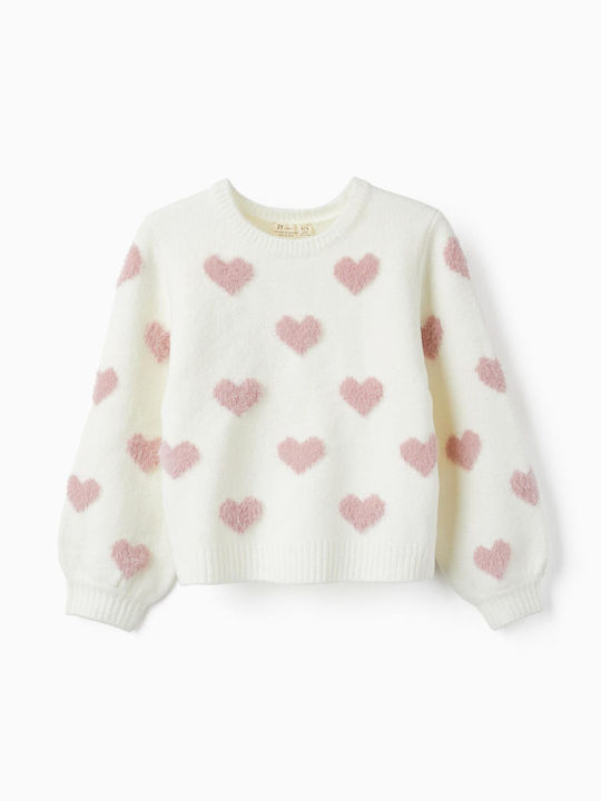 Zippy Children's Sweater Long Sleeve Beige