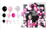 Composition with Balloons Black Diy