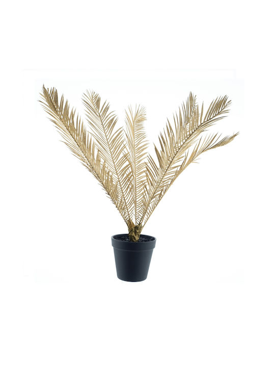 Supergreens Artificial Plant in Pot Palm Tree Gold 57cm 1pcs