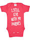 Bunny Bebe I Still Live My Parents Κορμάκι Fuchsia